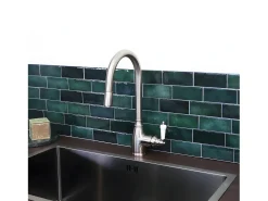 Ascott misturador para lava-loiça com chuveiro extraível em aço inoxidável Essebagno