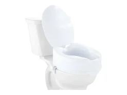 Assento de Sanita Elevado SucceBuy, 12,7 cm de Altura, Capacidade para 136 kg, Elevação Universal, Branco