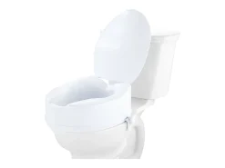 Assento de Sanita Elevado SucceBuy, 12,7 cm de Altura, Capacidade para 136 kg, Elevação Universal, Branco