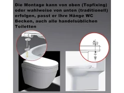 Assento sanitário com dobradiça ajustável de fechamento suave e liberação rápida tampa de assento sanitário fixa de alta qualidade tampa de banheiro 19_0000679