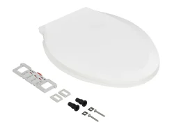 Assento sanitário com fechamento suave e liberação rápida branco 02_0002910