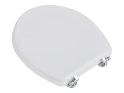 Assento sanitário com tampa vaso sanitário padrão MDF branco 02_0002878