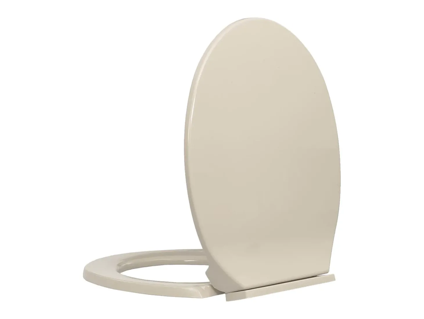 Assento sanitário com tampa de fechamento suave oval cor damasco 02_0002919