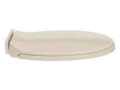 Assento sanitário com tampa de fechamento suave oval cor damasco 02_0002919