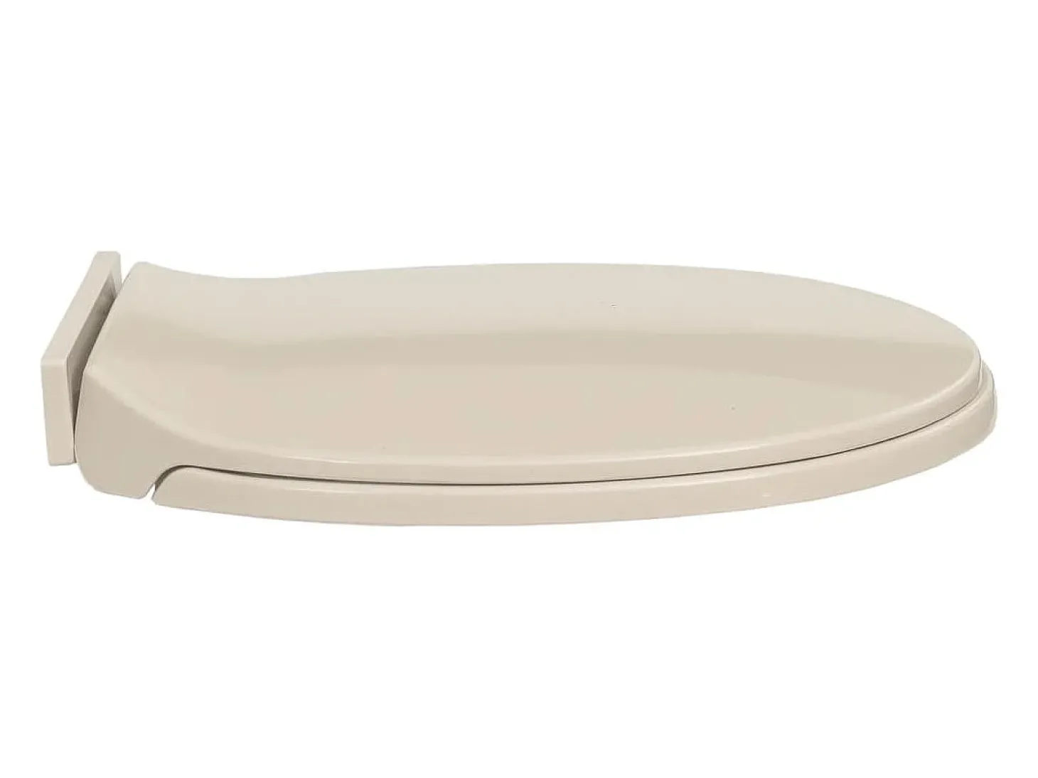 Assento sanitário com tampa de fechamento suave oval cor damasco 02_0002919
