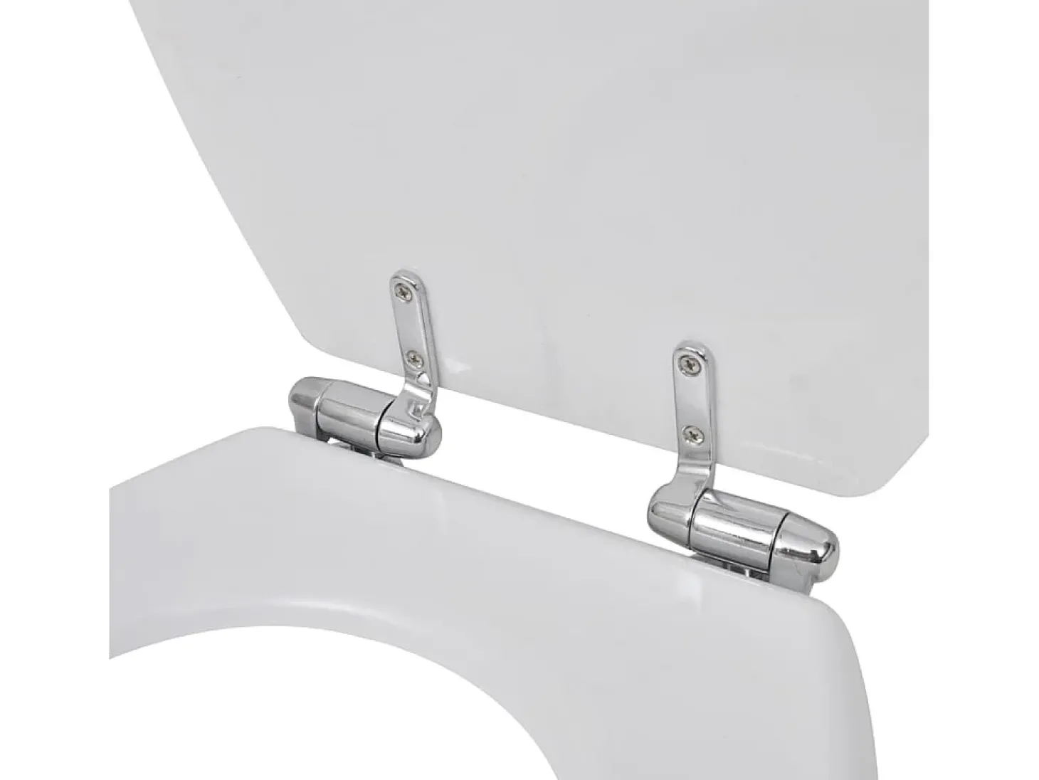 Assento sanitário com tampa de fechamento suave MDF branco 02_0002875