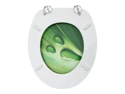 Assento sanitário com tampa MDF design de gotas de água 02_0002929