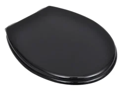 Assento sanitário com tampa de fechamento suave estrutura em MDF preto 02_0002876