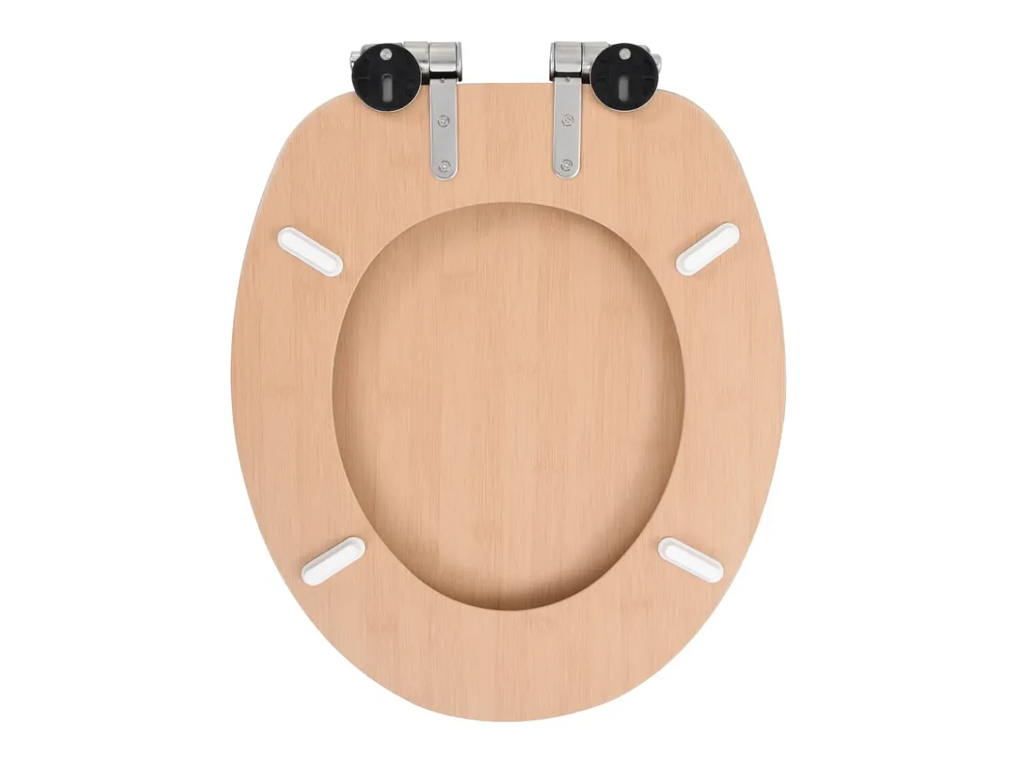 Assento sanitário com tampa em MDF e tampa de bambu com fechamento suave 02_0002896