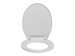 Assento sanitário com tampa de fechamento suave cinza claro oval 02_0002915