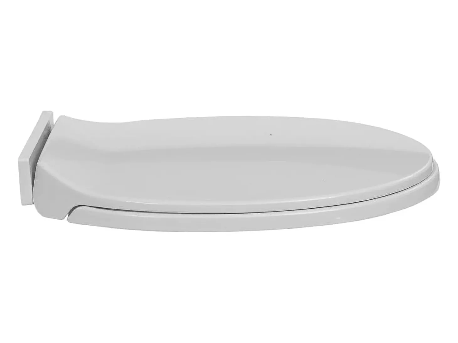 Assento sanitário com tampa de fechamento suave cinza claro oval 02_0002915