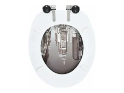 Assento sanitário em MDF com tampa de fechamento suave design de Nova York 02_0002902