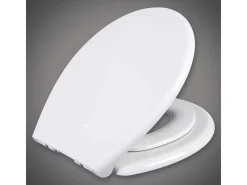 Assento sanitário infantil assento sanitário familiar com mecanismo de fechamento suave branco 19_0000680