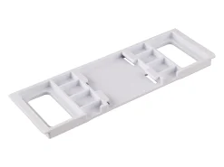 Assento Sanitário Japonês Lavant Clenea Branco com Ducha Frontal/Traseira e Dobradiças Amortecidas