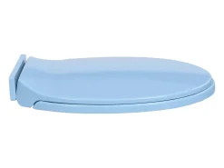 Assento sanitário oval azul com fechamento suave 02_0002923