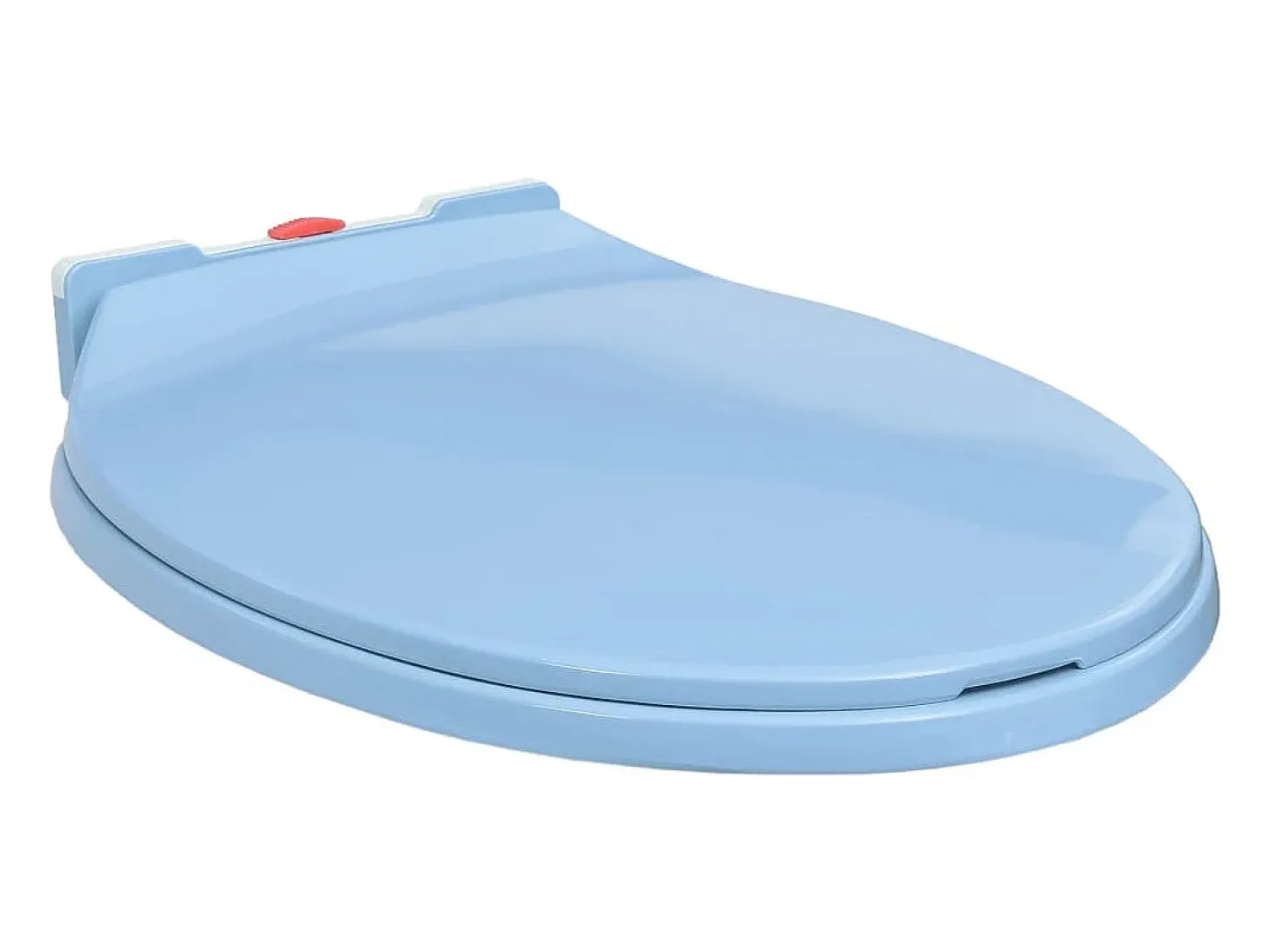 Assento sanitário oval azul com fechamento suave 02_0002924