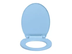 Assento sanitário oval azul com fechamento suave 02_0002924