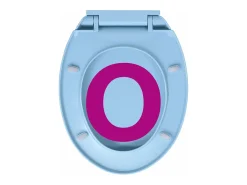 Assento sanitário oval azul com fechamento suave 02_0002924