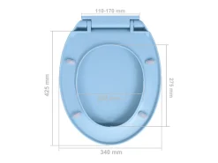 Assento sanitário oval azul com fechamento suave 02_0002924