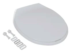 Assento sanitário oval branco com fechamento suave 02_0002889