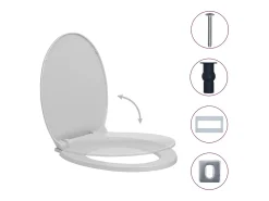 Assento sanitário oval cinza claro com fechamento suave 02_0002916