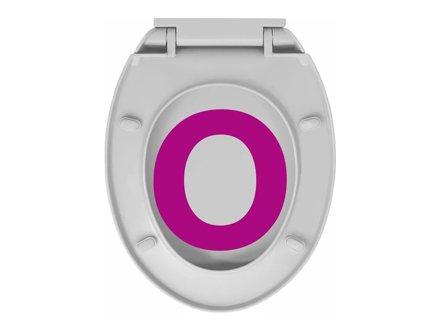 Assento sanitário oval cinza claro com fechamento suave 02_0002916