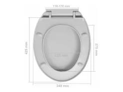 Assento sanitário oval cinza claro com fechamento suave 02_0002916