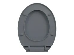 Assento sanitário oval cinza com fechamento suave 02_0002917