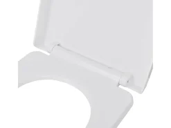 Assento sanitário quadrado branco com fechamento suave e liberação rápida 02_0002892