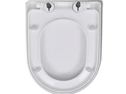 Assento sanitário quadrado branco com fechamento suave e liberação rápida 02_0002892