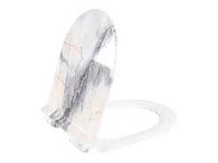 Assento Sanitário Rea C003 Granit Shiny Duroplast/Slim/Zm White