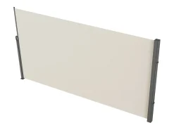 Awning Lateral Retratil SucceBuy, 180 x 350 cm, Tela de Privacidade para Terraço e Separador de Cerca, Bege