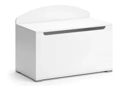 Baú de brinquedos branco 85x46.2x63.7 arno