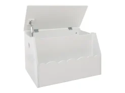 Baú Infantil 1 Gaveta Melamina 57,8 cm Branco