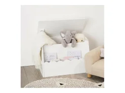 Baú Infantil 1 Gaveta Melamina 57,8 cm Branco