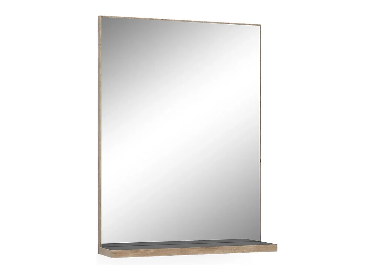 Badezimmerspiegel antracite 60x14.6x80 niko