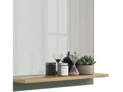 Badezimmerspiegel grün/artisan 60x14x67 marelle