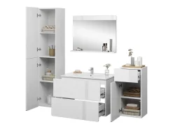 Badmöbel-Set branco 80x46x59.3 izan
