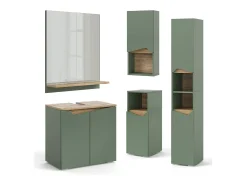 Badschrank grün/artisan 30x35x180 marelle