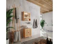 Badspiegelschrank bambu 56x13x58 liora