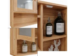 Badspiegelschrank bambu 56x13x58 liora