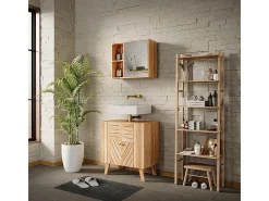 Badspiegelschrank bambu 54x20x44.5 lucie