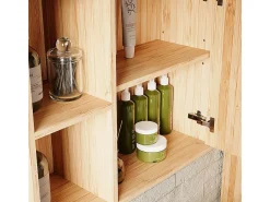 Badspiegelschrank bambu 54x20x44.5 lucie