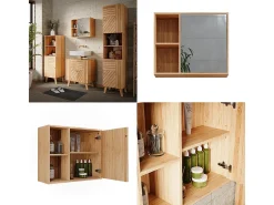 Badspiegelschrank bambu 54x20x44.5 lucie