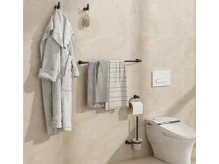 Badzubehör-Set preto 16x6.9x8.8 tauri