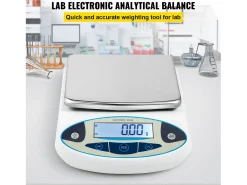 Balança Analítica de Laboratório SucceBuy, Balança de Precisão Numérica 5000 g x 0,01 g, Peso de Joias Amostras