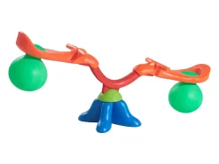 Balanço de Balancim SucceBuy, Capacidade de Carga de 24,9 kg por Assento, Equipamento de Jogo Exterior Saltitante, para 2 Crianças com 3 Anos ou Mais
