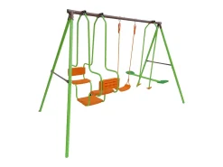 Balanço Para Playground de Aço "Eva" - 1.96m - 3 Balanços