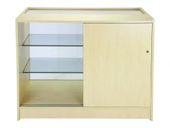 BalcÃµes de loja e exposiÃ§Ã£o de varejo Aquarius Maple