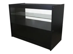 BalcÃ£o C1200 Preto para Loja e RecepÃ§Ã£o SÃ³lido e Elegante 120 x 60 x 90cm